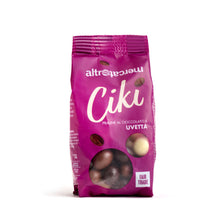 Carica l'immagine nel visualizzatore di Gallery, CIKI DRAGEES DI UVETTA RICOPERTI AL CIOCCOLATO | COD. 00000036 | 100 g