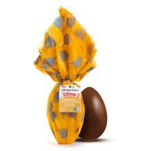 Carica l'immagine nel visualizzatore di Gallery, GROW - Uovo di cioccolato gianduia con granella di nocciole - BIO - 350g