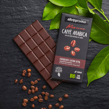 Carica l'immagine nel visualizzatore di Gallery, CIOCCOLATO MASCAO FONDENTE EXTRA AL CAFFÈ ARABICA - BIO | COD. 00001098 | 100 g