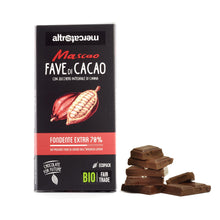 Carica l'immagine nel visualizzatore di Gallery, CIOCCOLATO MASCAO FONDENTE EXTRA FAVE DI CACAO - BIO | COD. 00000455 | 80 g