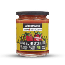 Carica l'immagine nel visualizzatore di Gallery, Sugo al Finocchietto - BIO - Tomato revolution - metodo siccagno - 280g COD. 1004