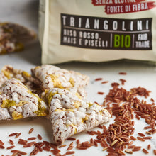 Carica l'immagine nel visualizzatore di Gallery, SNACK SALATO LE LOCAS - RISO ROSSO, MAIS E PISELLI - BIO | COD. 00001197 | 50 g