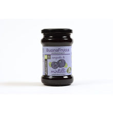 Carica l'immagine nel visualizzatore di Gallery, COMPOSTA DI MIRTILLI SOLO ZUCCHERI FRUTTA - BIO | COD. 00000949 | 340 g