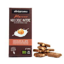 Carica l'immagine nel visualizzatore di Gallery, CIOCCOLATO MASCAO AL LATTE CON NOCCIOLE INTERE - BIO | COD. 00000453 | 100 g