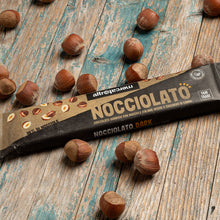 Carica l'immagine nel visualizzatore di Gallery, Nocciolato dark - cioccolato gianduia e nocciole intere - 125g