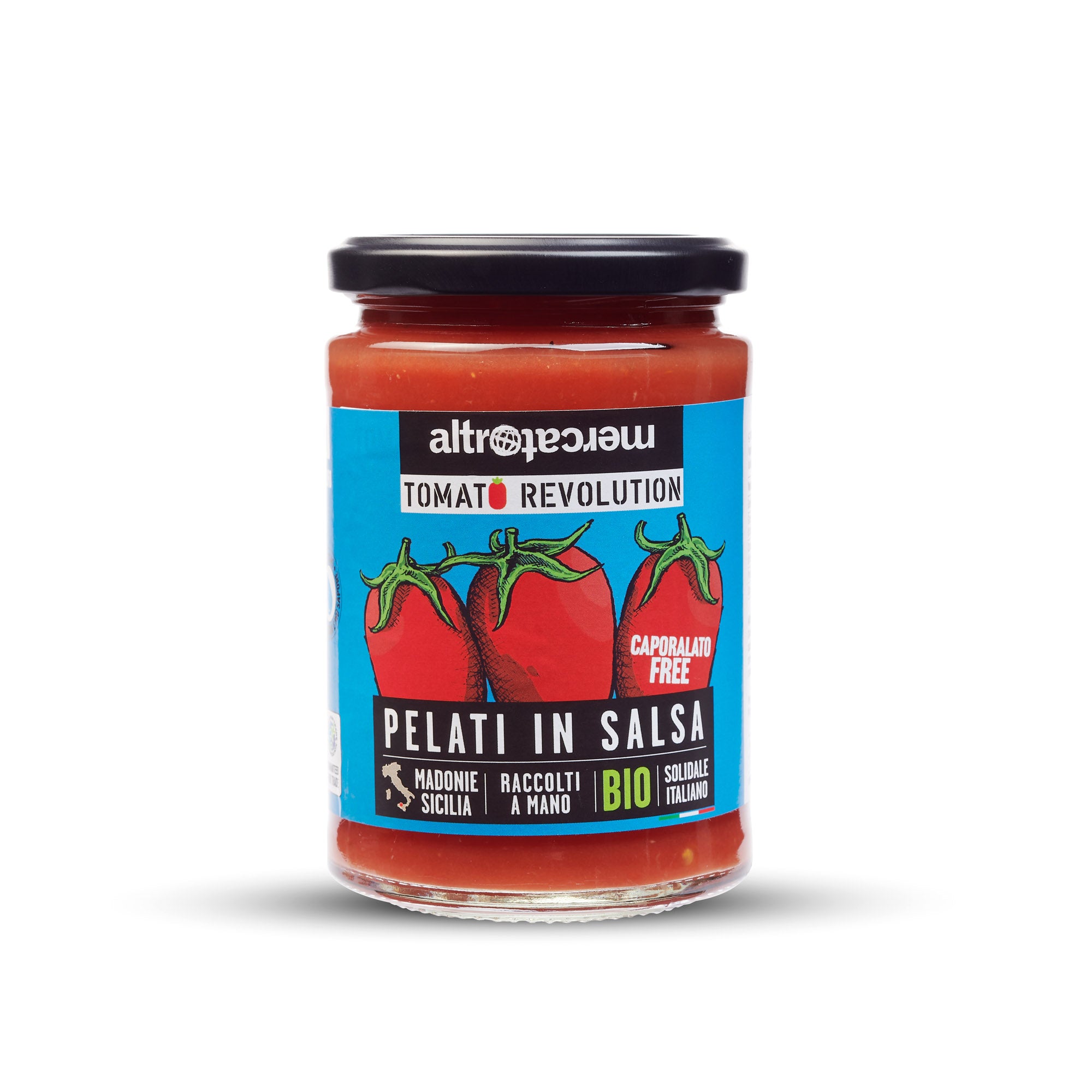 Pelati in salsa - BIO - Tomato revolution - metodo siccagno - 340g COD – Il  Ponte Altromercato