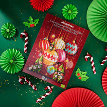 Carica l&#39;immagine nel visualizzatore di Gallery, CALENDARIO DELL&#39;AVVENTO CON CIOCCOLATO AL LATTE BIO
