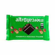 Tavoletta di cioccolato fondente e nocciole italiane - 85g COD. 7688
