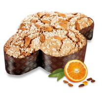 Carica l&#39;immagine nel visualizzatore di Gallery, COLOMBA TRADIZIONALE (con uvetta e canditi) BORSA IN COTONE FAIR GIFT 750g
