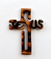 Croce “Jesus” intagliata