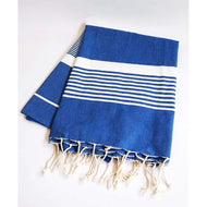 Telo mare Arthur blu 100×200