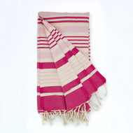 Telo mare Bandy fuxia 100×200