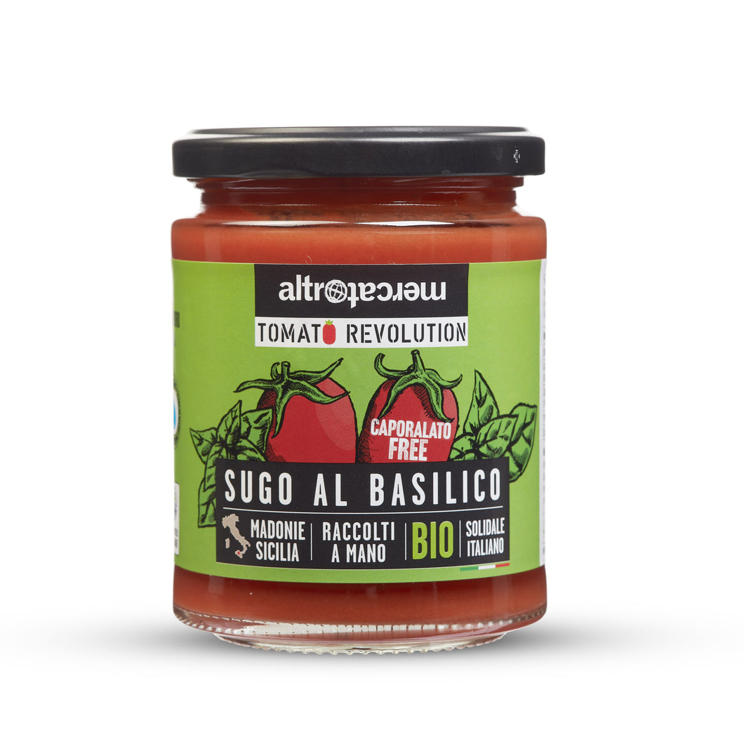 Sugo al basilico - BIO - Tomato revolution - metodo siccagno - 280g COD. 1003