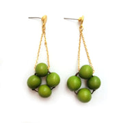 Orecchini Carmen kiwi