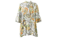 CAMICIA KURTA ALMA VISCOSA STAMPA PEONIA