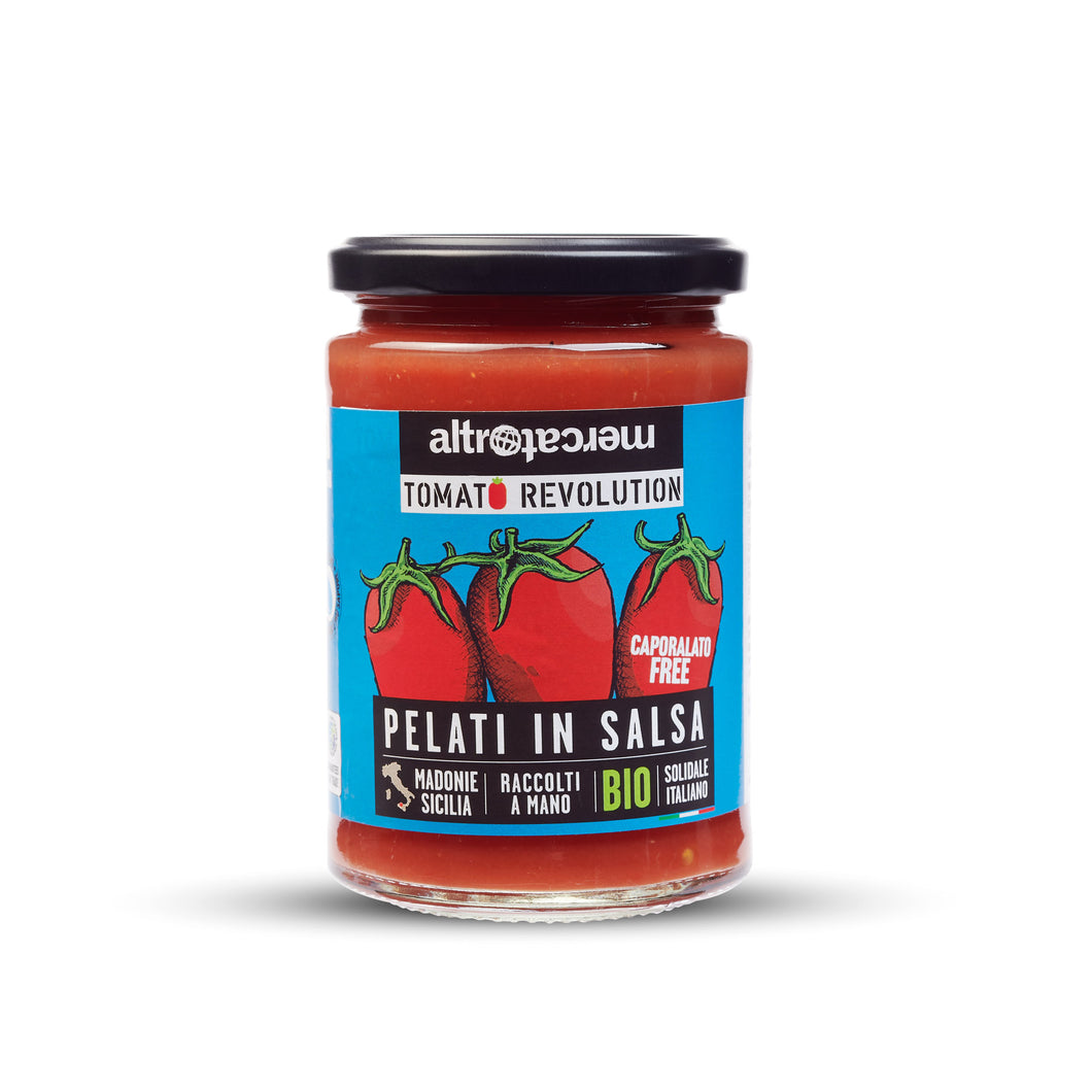 Pelati in salsa - BIO - Tomato revolution - metodo siccagno - 340g COD. 1183