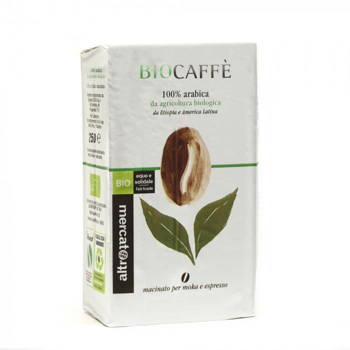 CAFFÈ 100% ARABICA MACINATO BIOCAFFÈ - BIO | COD. 00000385 | 250 g