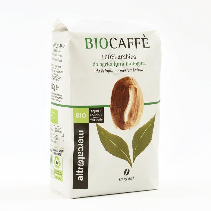 CAFFÈ 100% ARABICA IN GRANI BIOCAFFÈ - BIO | COD. 00000390 | 500 g