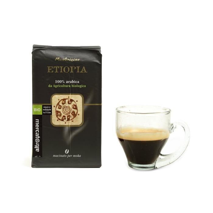CAFFÈ 100% ARABICA MACINATO MONORIGINE ETIOPIA - BIO | COD. 00000382 | 250 g