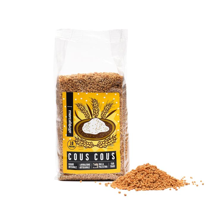 COUS COUS DI FRUMENTO INTEGRALE PALESTINA | COD. 00000205 | 500 g