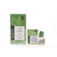 TÈ VERDE ALLA MENTA IN FILTRI INDIA - BIO | COD. 00000386 | 20 filtri - 40 g