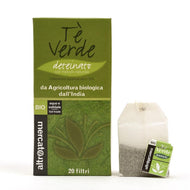 TÈ VERDE DETEINATO INDIA IN FILTRI - BIO | COD. 00000308 | 20 filtri - 40 g